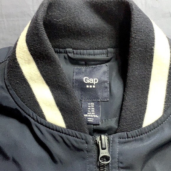 Gap jacket navy blue with white size xs used in great condition - Picture 4 of 4